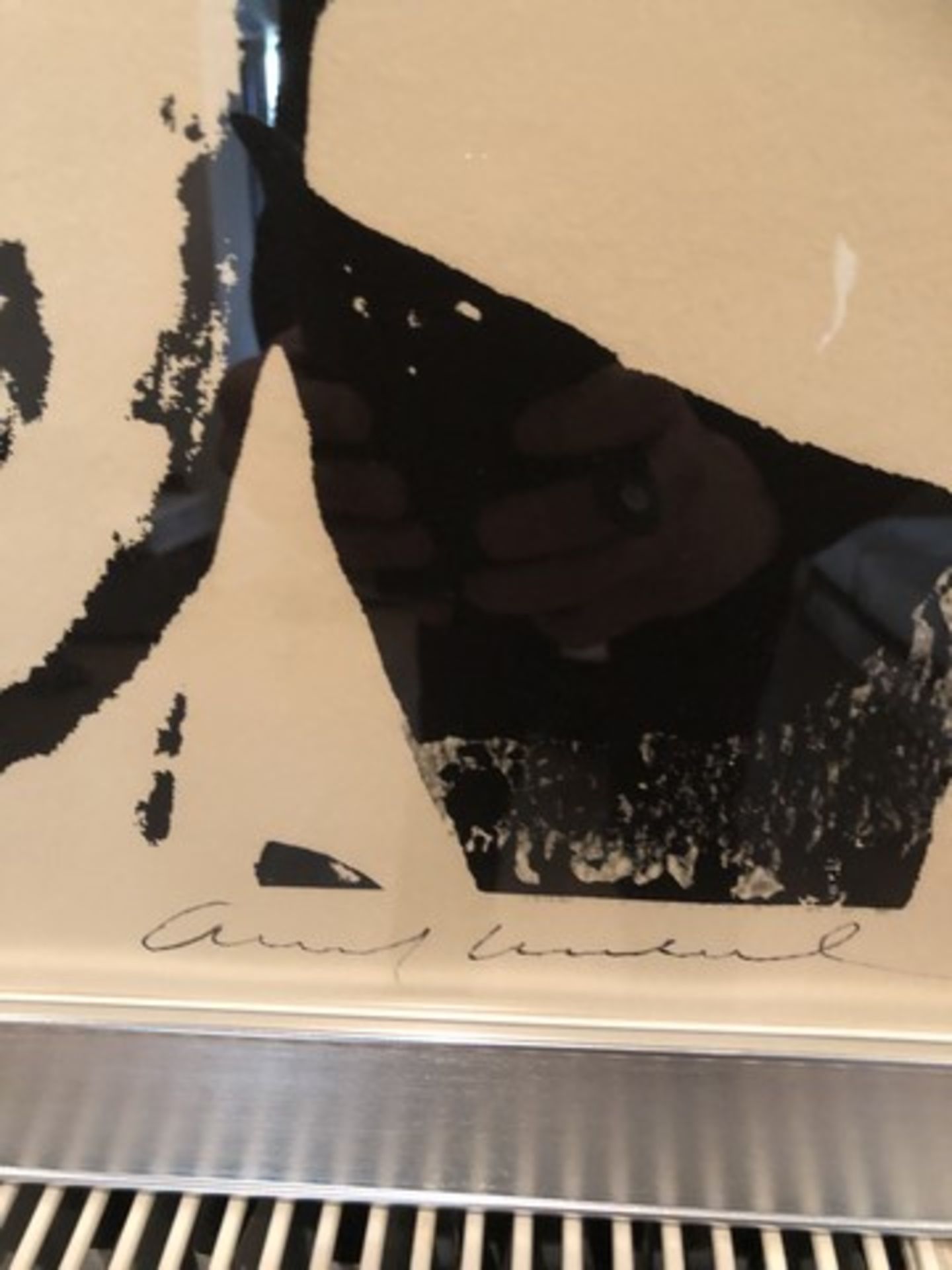 Andy Warhol, Joseph Beuys, 1978 Serigraph Signed - Image 3 of 6