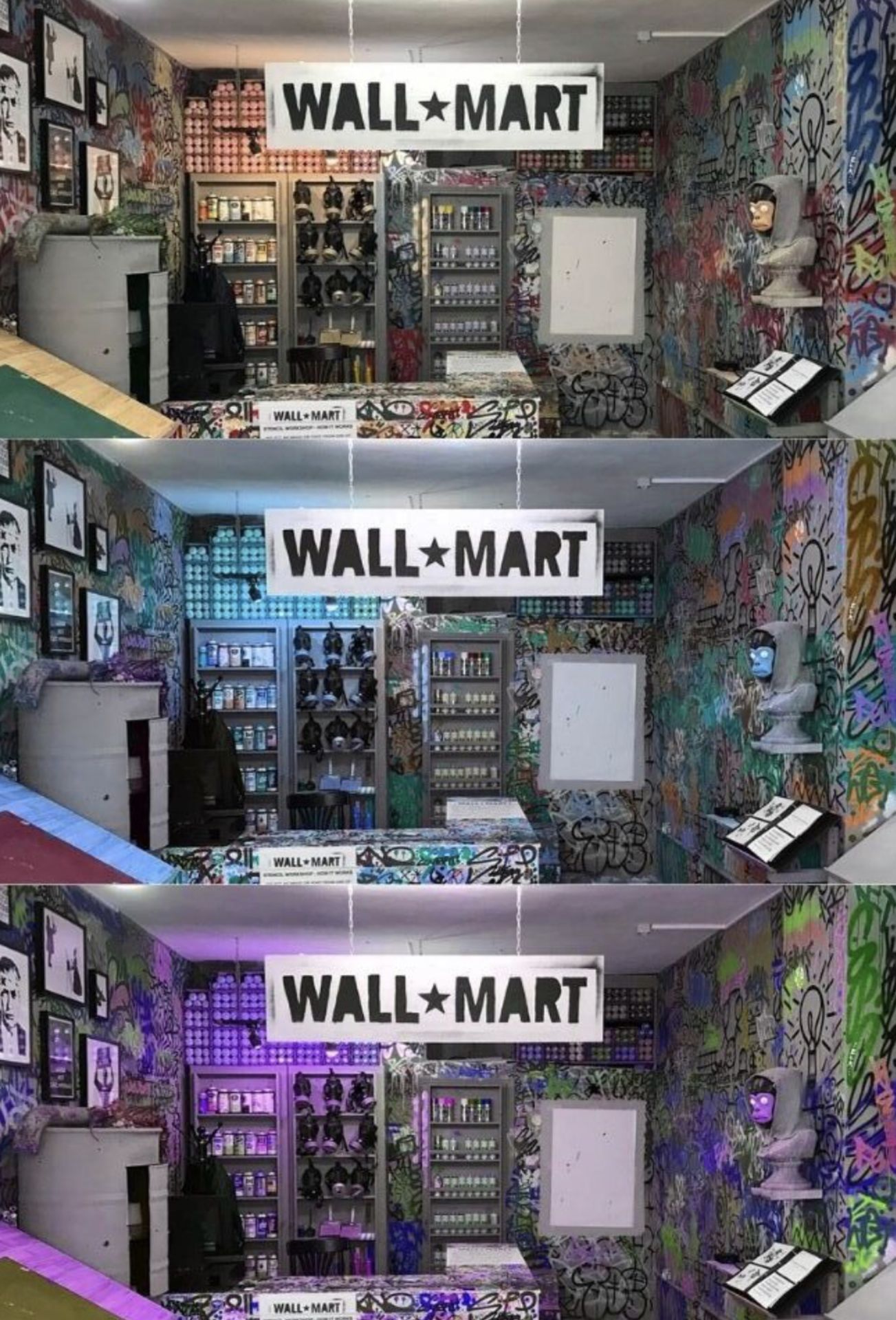 The Walled Off Hotel Poster-Banksy- Wall Mart