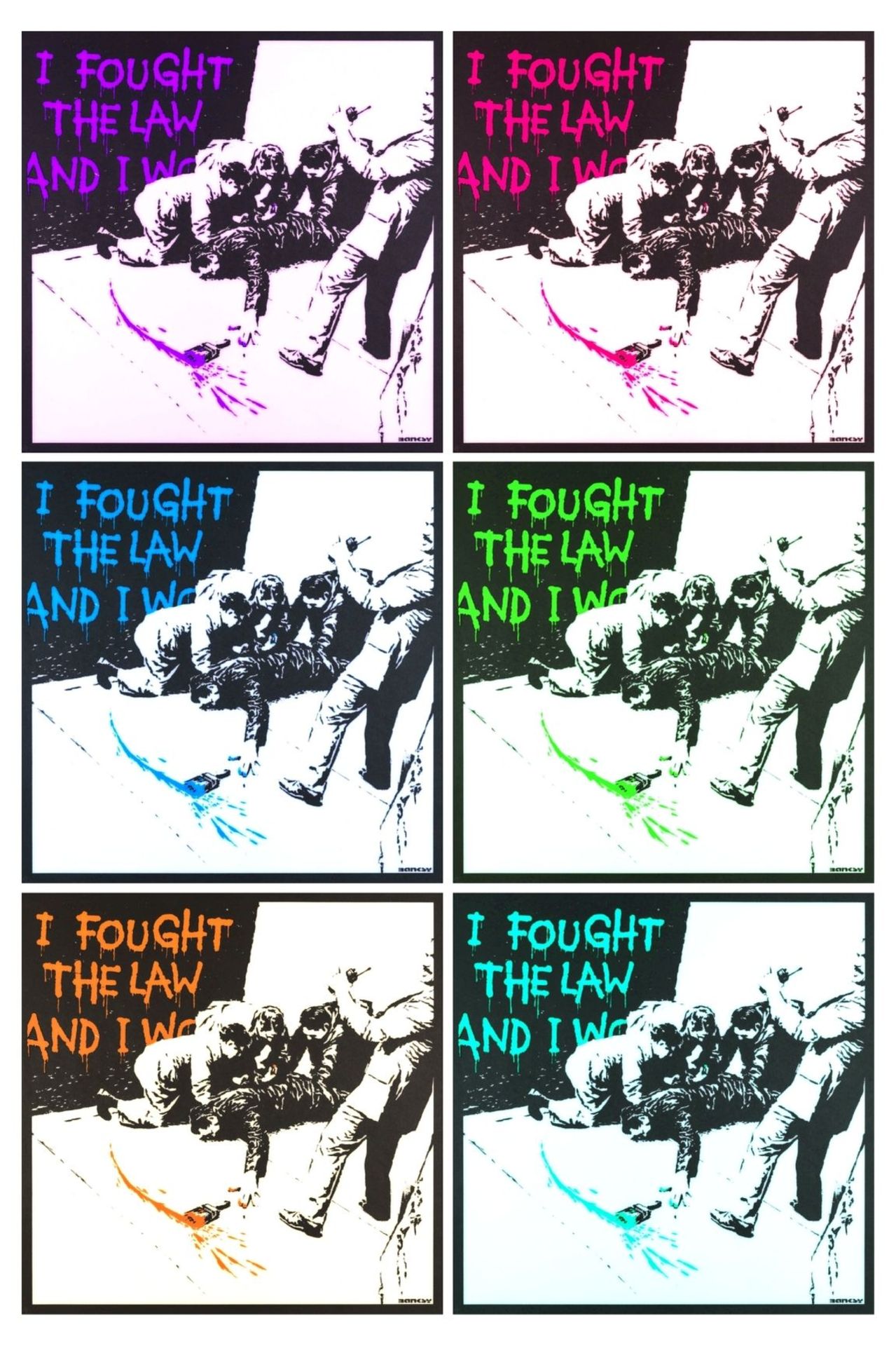 I Fought The Law- In Mixed Colors.