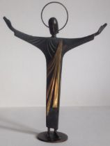 Hagenauer Bronze C1930s 'Christ The Redeemer' Superb Iconic Vintage (1 of 2)