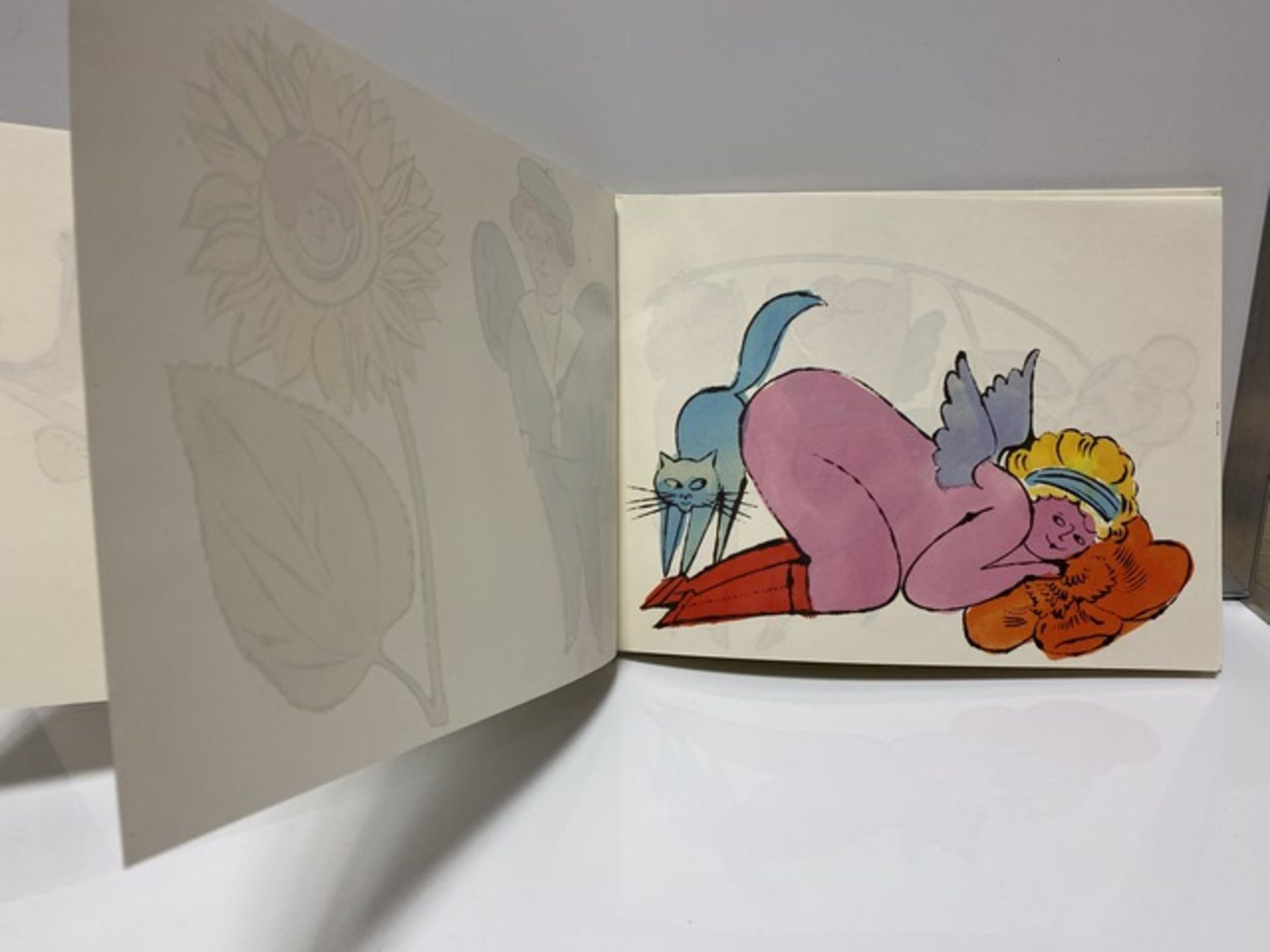 Andy Warhol- In The Bottom of My Garden, Rare Hand Coloured Book - Image 3 of 8