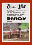 Banksy- Turf War Poster- Sheep Farm