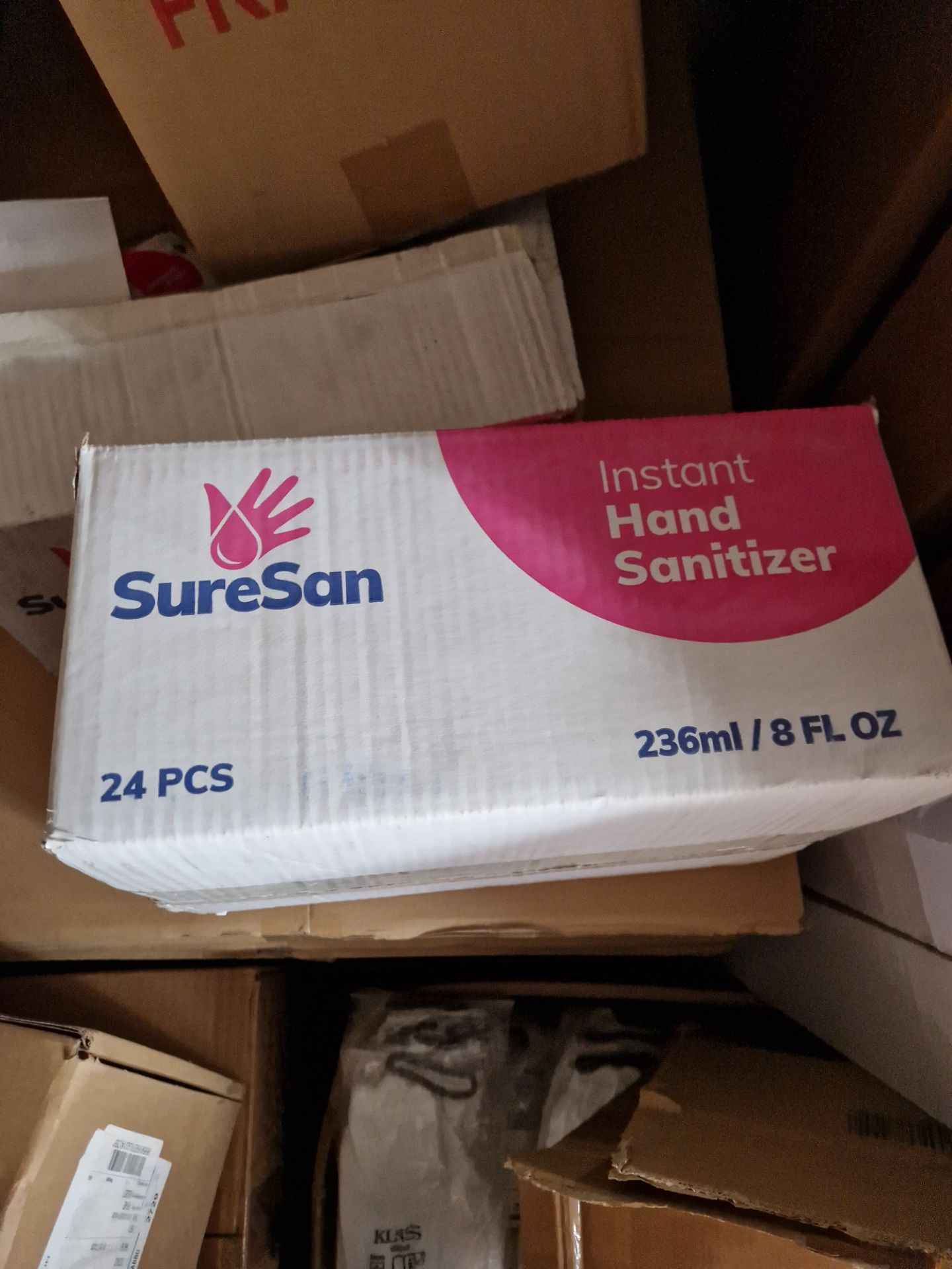 Box of 24 Suresan Sanitizers