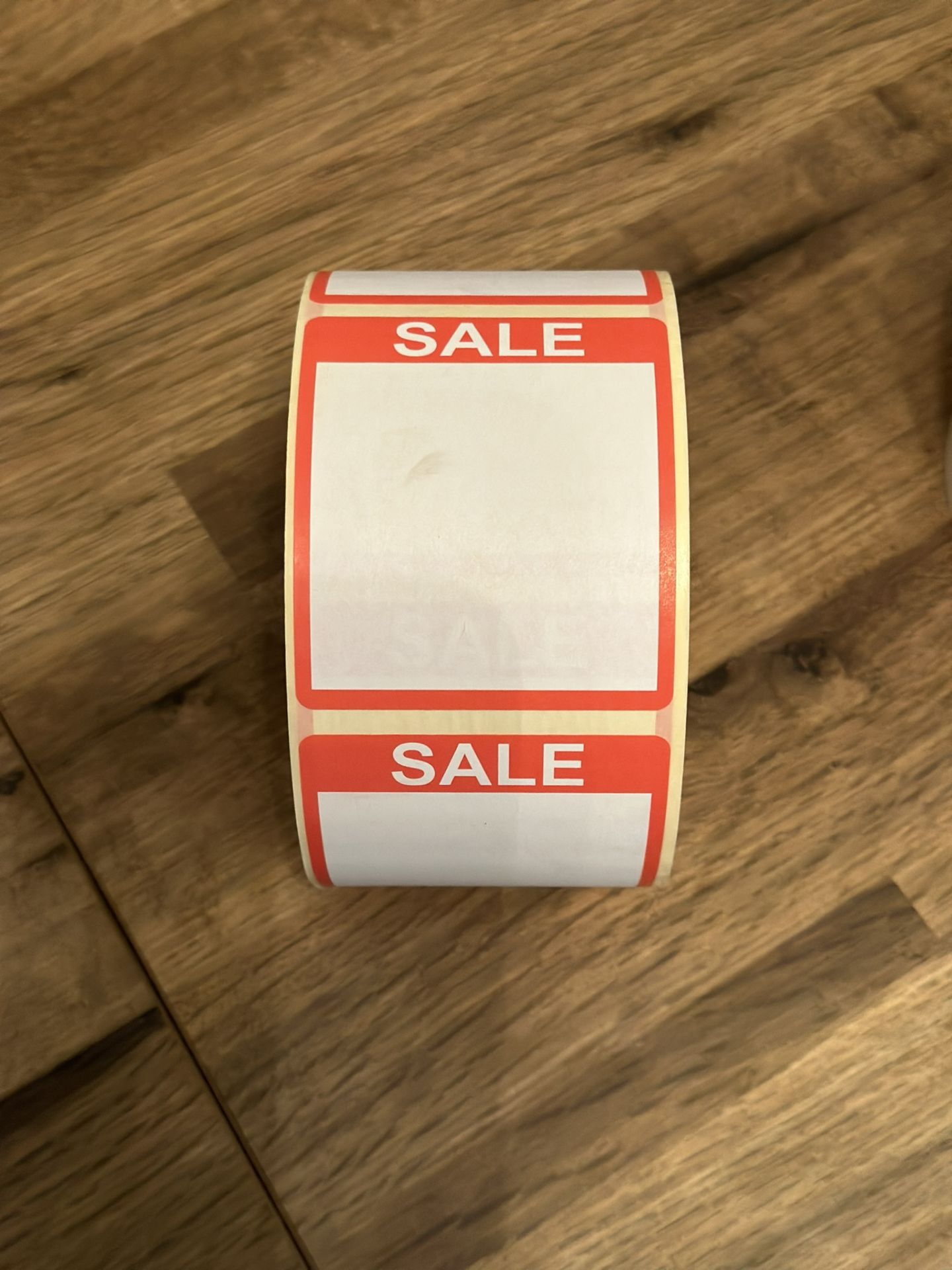 1 Roll of Sale Price Stickers 60mm x 70mm 1000 Stickers on a Roll