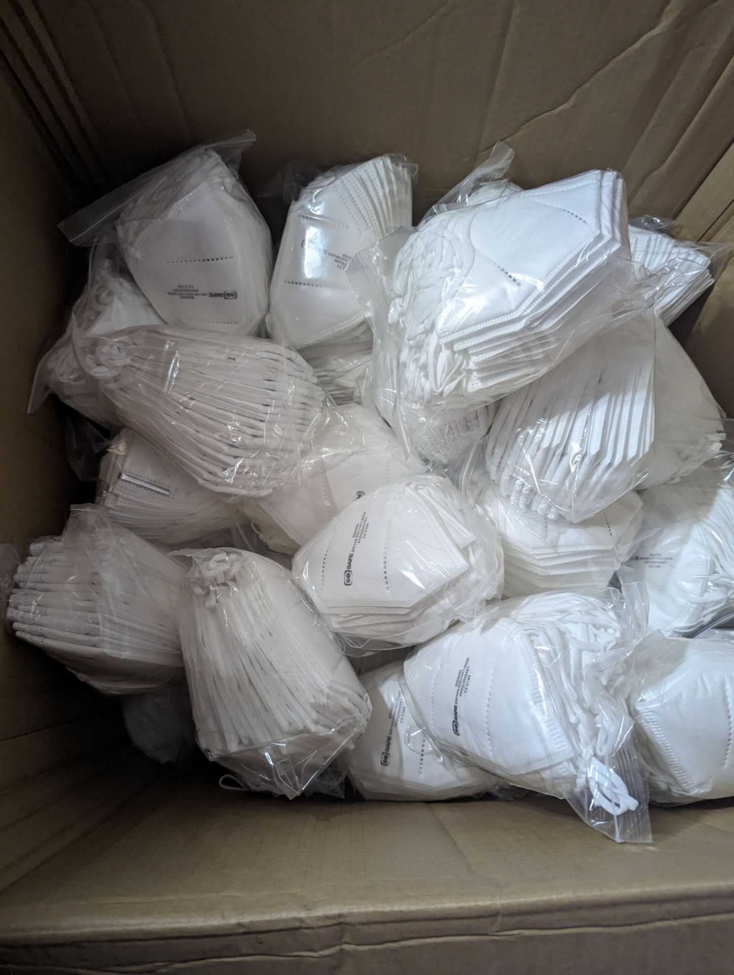 50 x Packs of 20 FFP2 Fold Flat Odorless Antiallergic Masks - Bild 3 aus 3