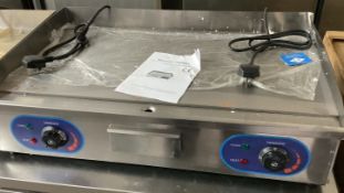 Brand New Double Electric Hotplate Griddle