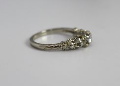 Diamond Three Stone Ring 0.21 Carat