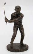 Vintage Golfing Figurine