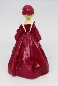 Royal Worcester Figurine Red Grandmothers Dress