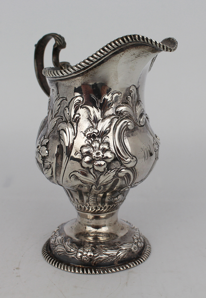 Fine Solid Silver Cream Jug London 1759 - Image 5 of 8