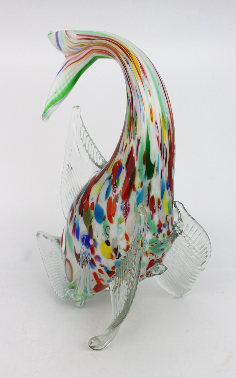 Glass Fish Sculpture