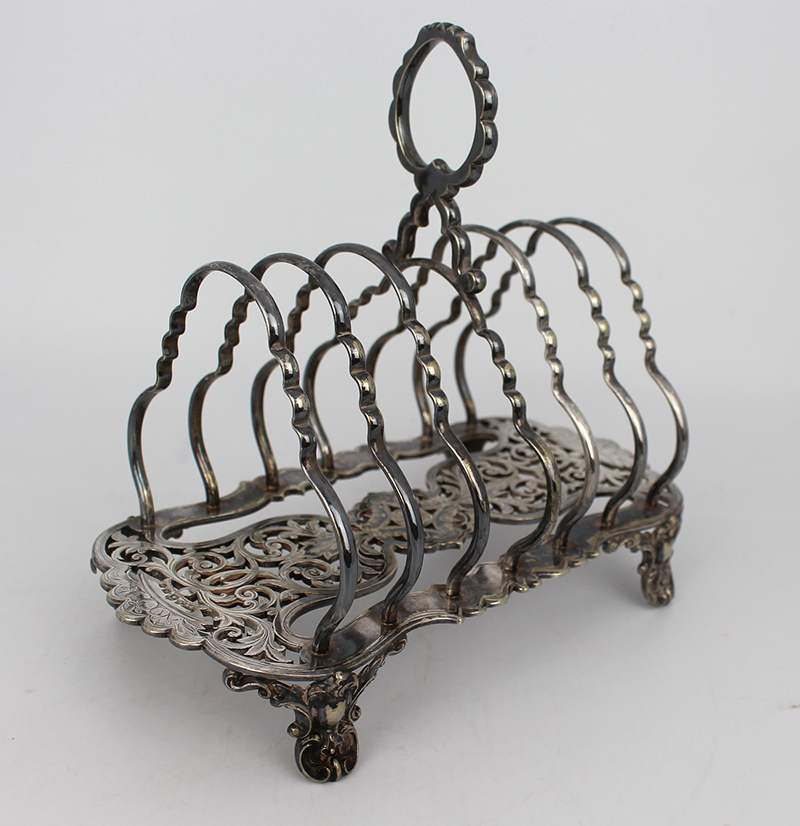 Good Quality Victorian Elkington Toast Rack - Image 2 of 5