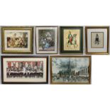 Collection of 6 Framed Prints