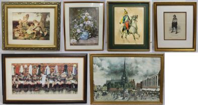 Collection of 6 Framed Prints