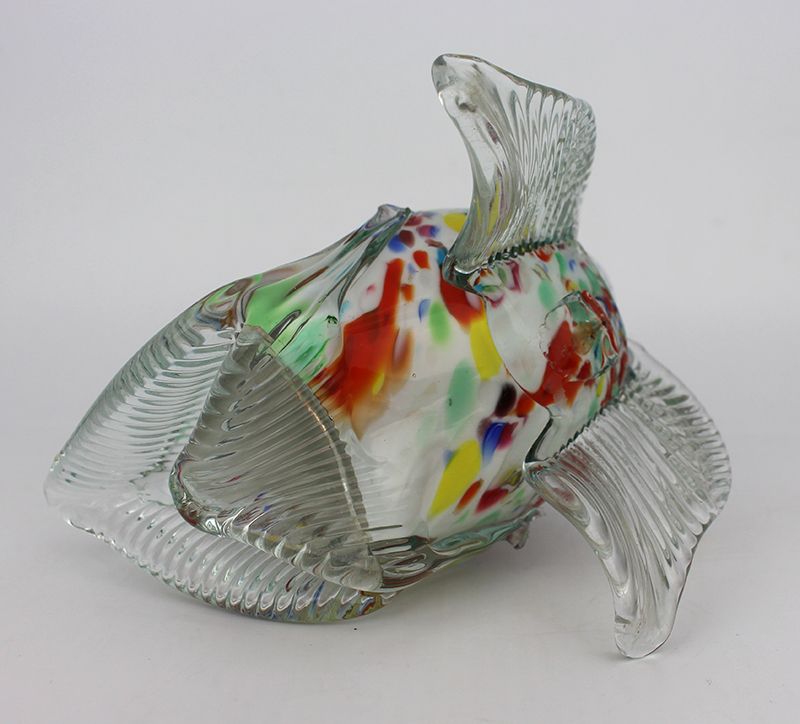 Glass Fish Sculpture - Image 3 of 3