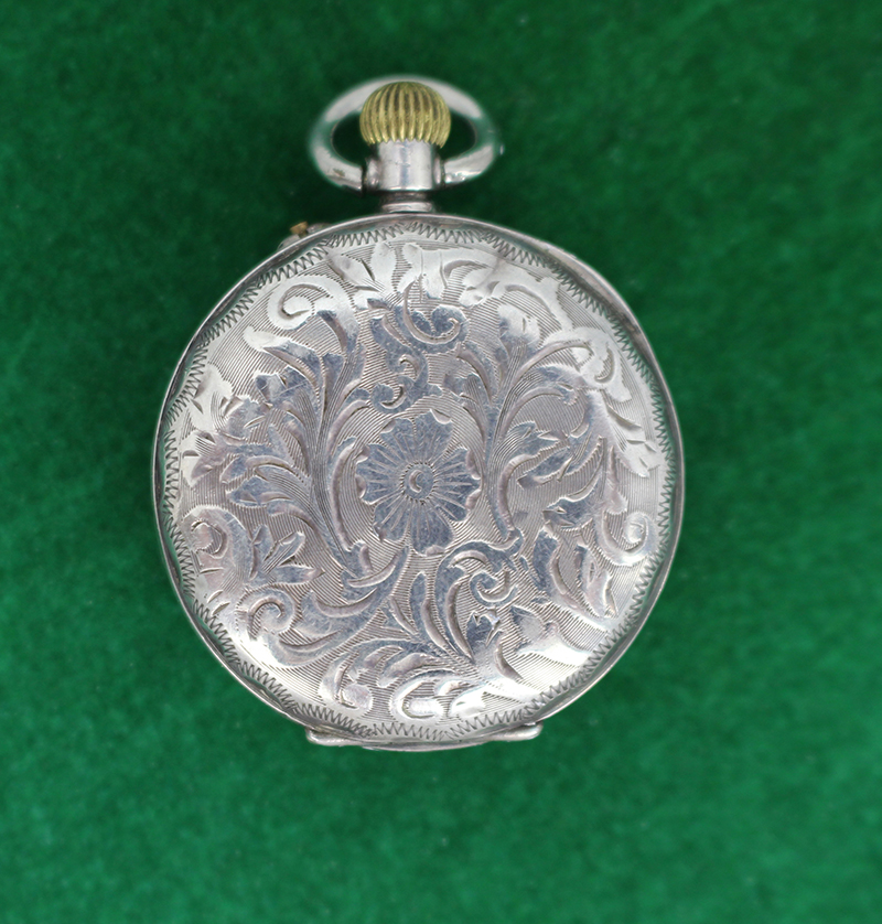 Silver Lady's Pocket Watch - Image 3 of 4