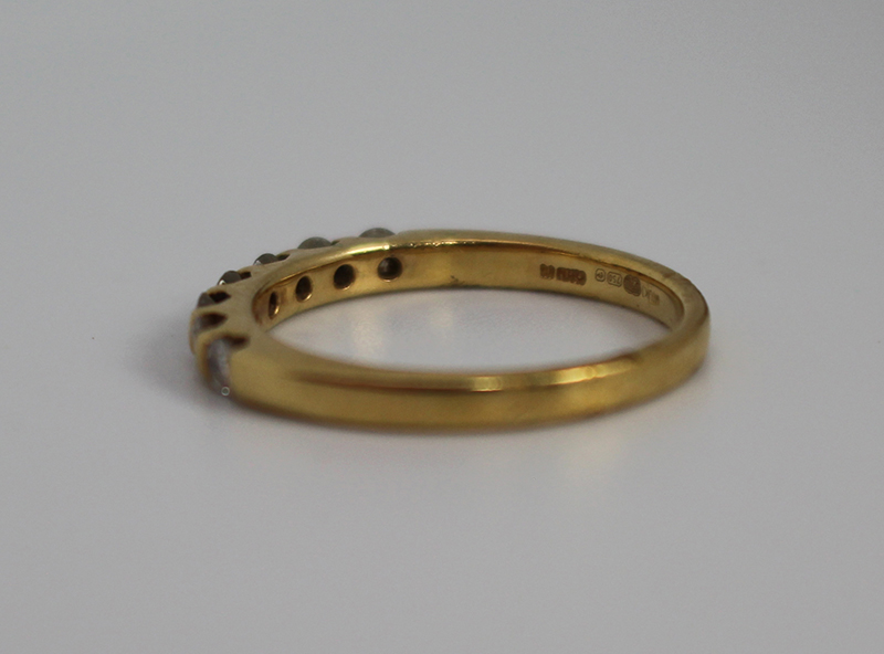 Diamond Half Eternity Ring - Image 5 of 5