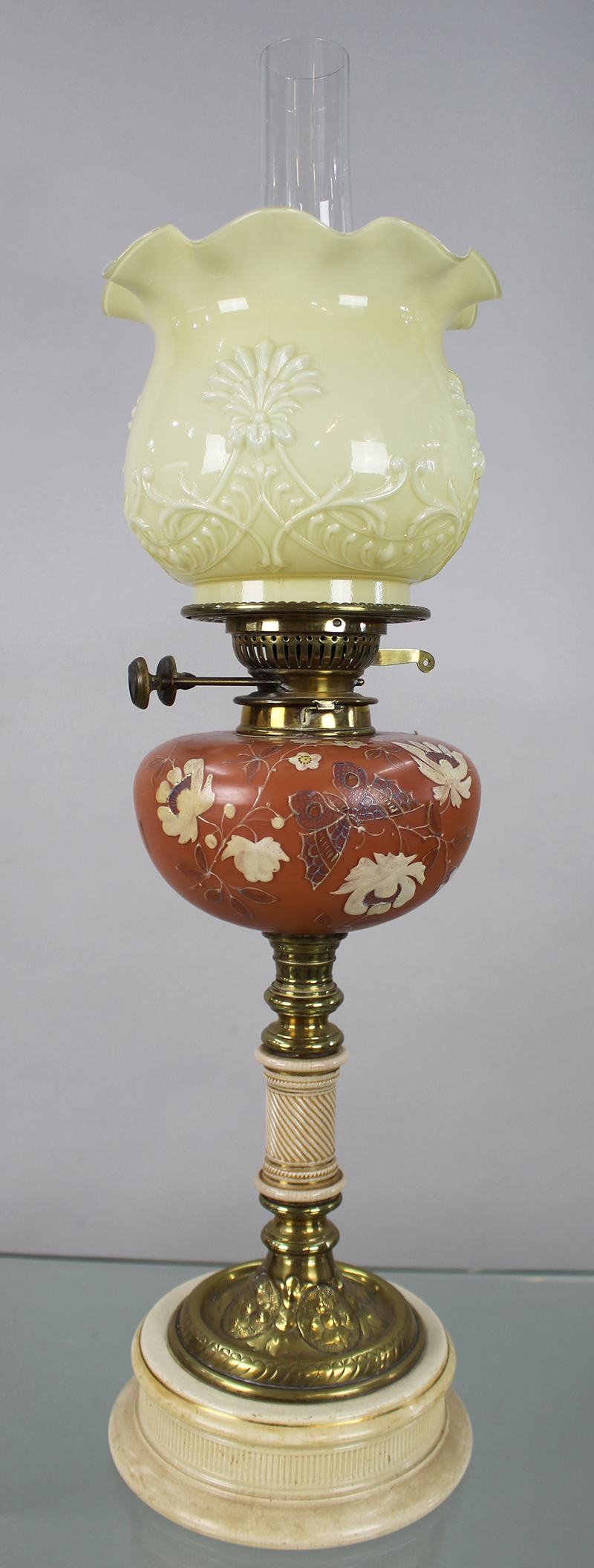 Victorian Oil Lamp - Image 2 of 7