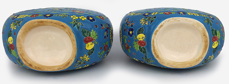 Pair of French Ceramic Moonflask Vases - Image 5 of 5