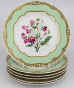 Set of 6 Winterthur Andrea by Sadek Decorative Plates