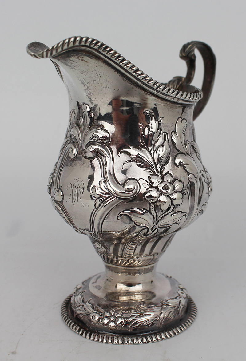 Fine Solid Silver Cream Jug London 1759 - Image 4 of 8