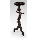 Carved 18th c. Style Figural Torchere c.1890