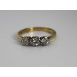 Three Stone Diamond Ring