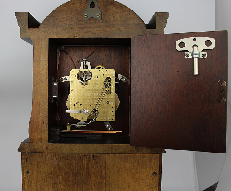 Vintage Hunting Hermle Mantel Clock - Image 6 of 8