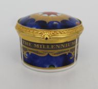 Royal Worcester Millennium Trinket Box