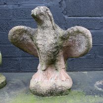 Old Weathered Falcon Garden Statue