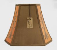 CIMC Decorative Orange Lined Lampshade