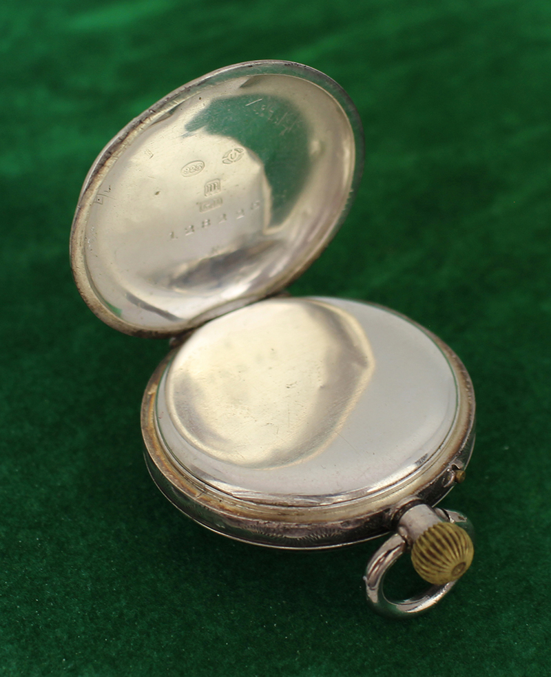 Silver Lady's Pocket Watch