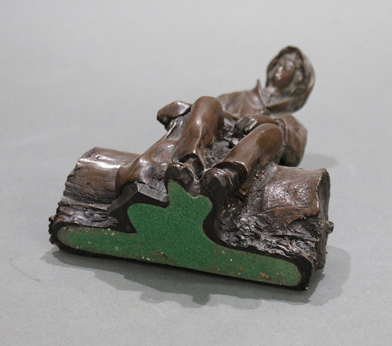 Cold Cast Bronze Sculpture - Image 3 of 3