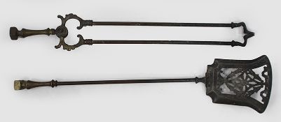 Pair of Antique Fire Irons