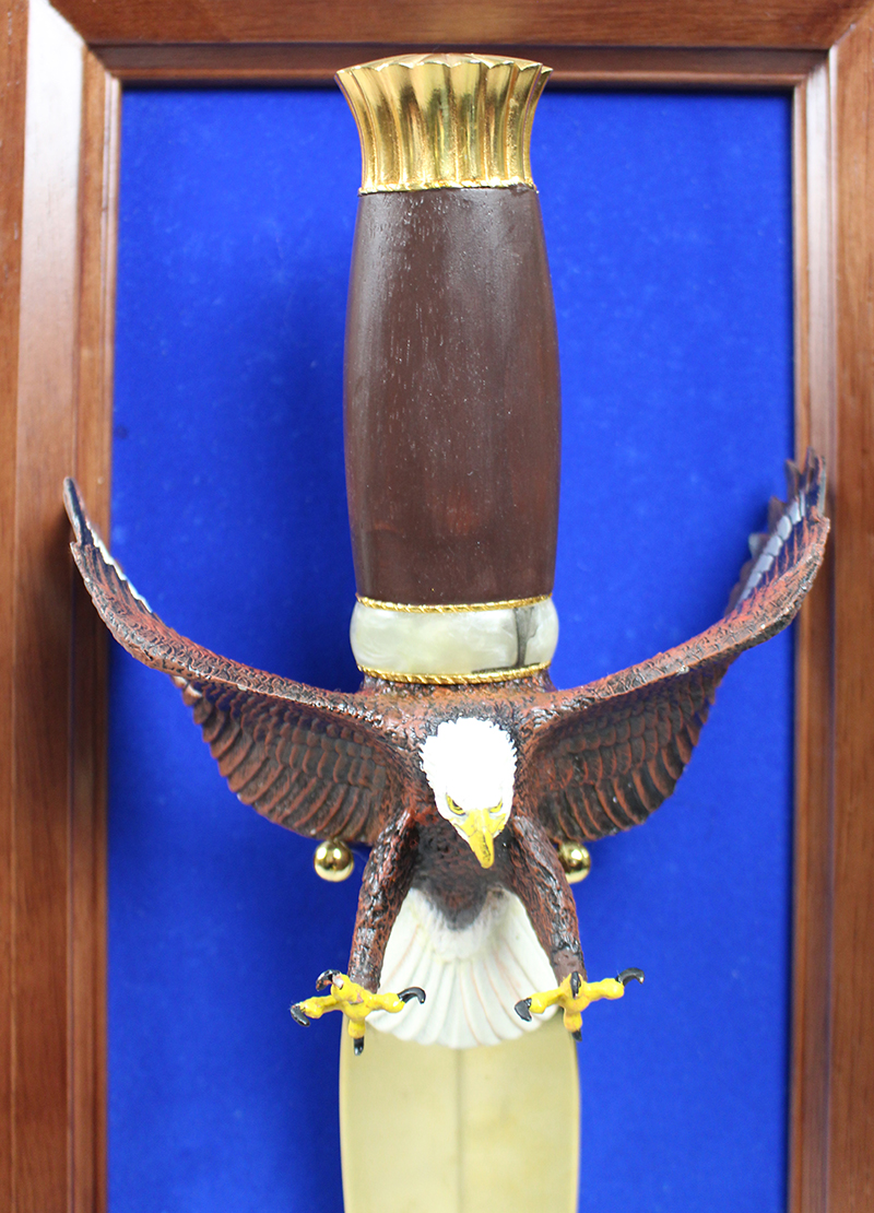 Franklin Mint Wings of Glory Decorative Dagger