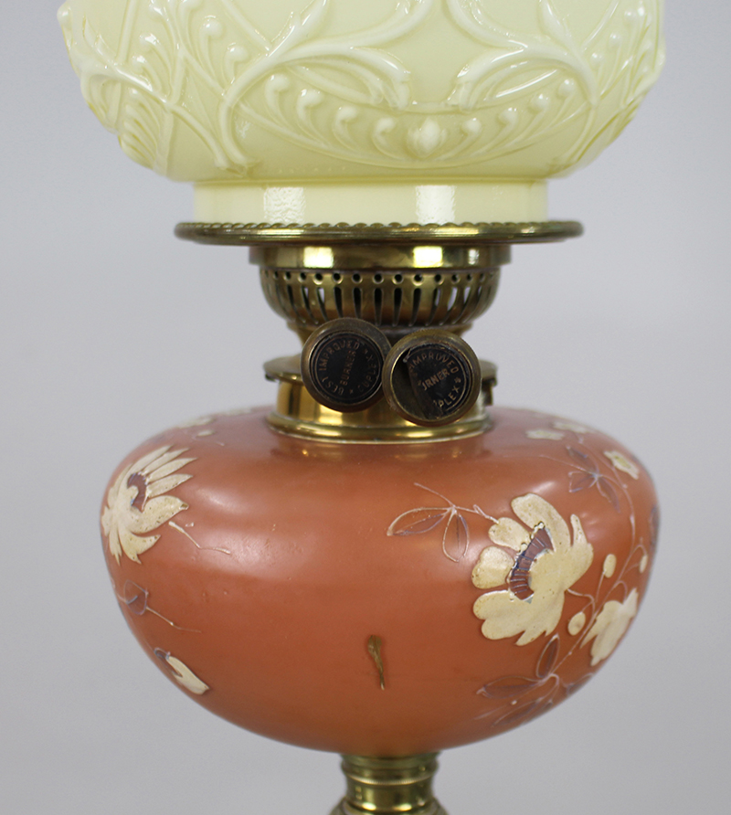 Victorian Oil Lamp - Image 6 of 7