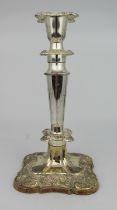 Vintage Silver Plated Candlestick