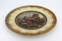 Antique Prattware Plate