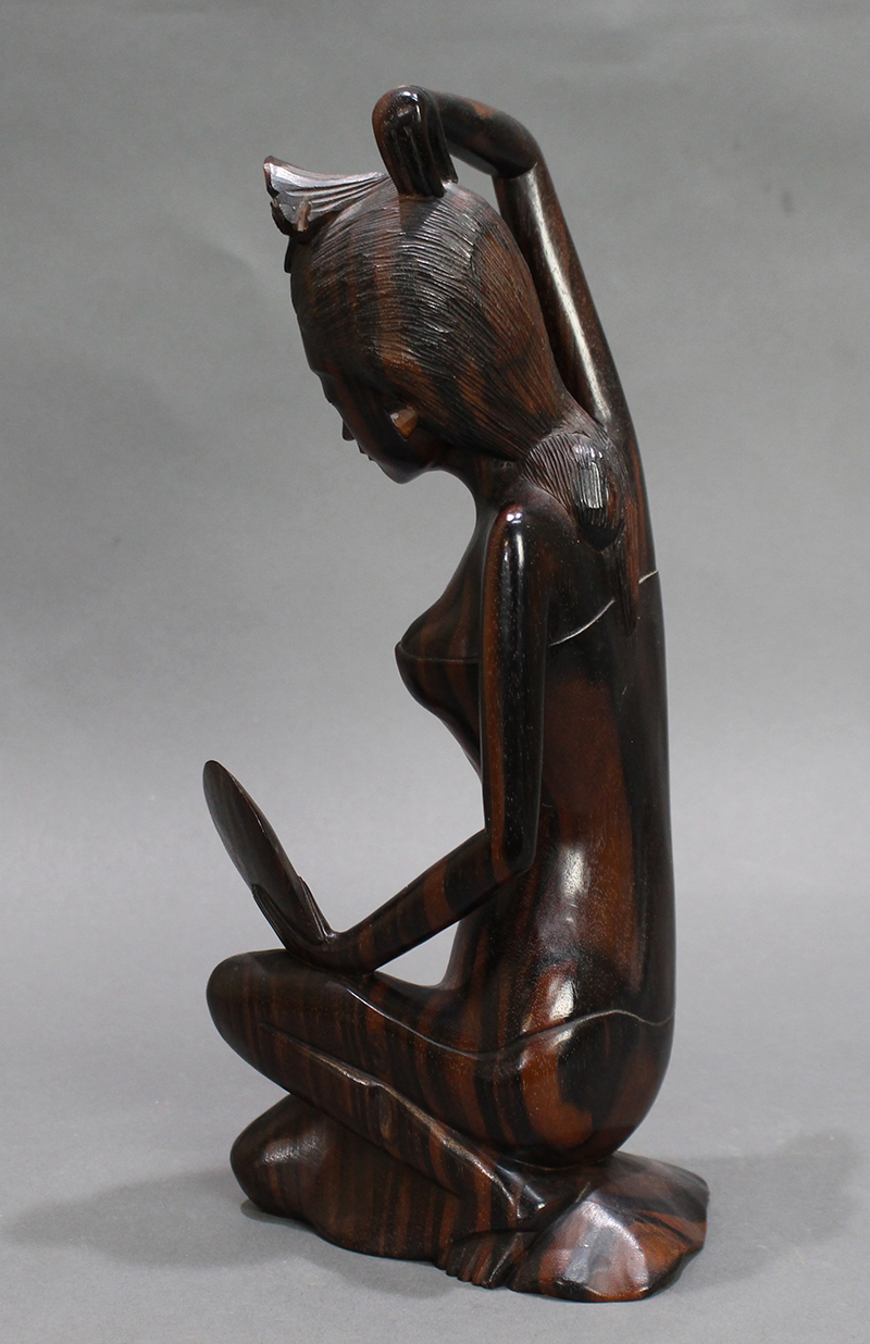 Fine Carved Tribal Figural Sculpture by Parta