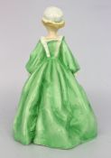 Royal Worcester Figurine Green Grandmothers Dress