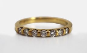 Diamond Half Eternity Ring