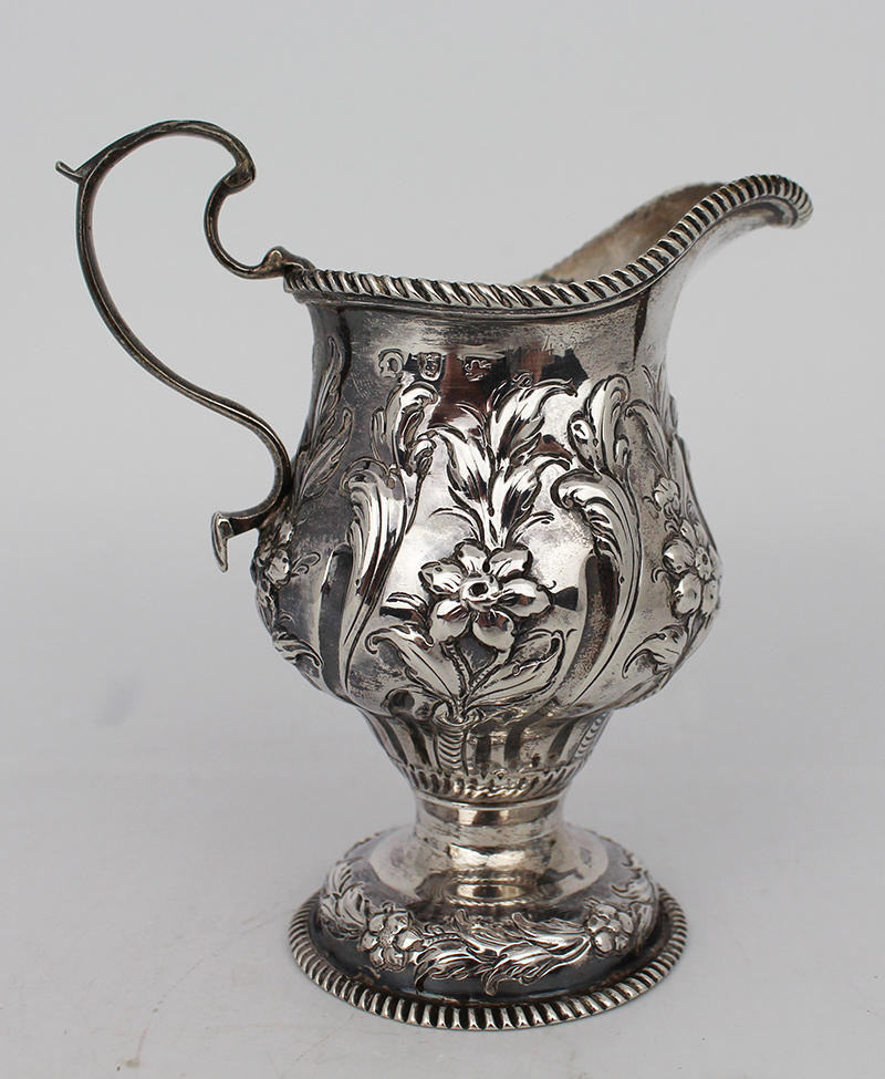 Fine Solid Silver Cream Jug London 1759 - Image 3 of 8