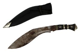 Vintage Kukri Gurkha Knife in Sheaf