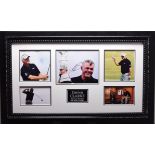 Darren Clarke Original Signature Presentation.