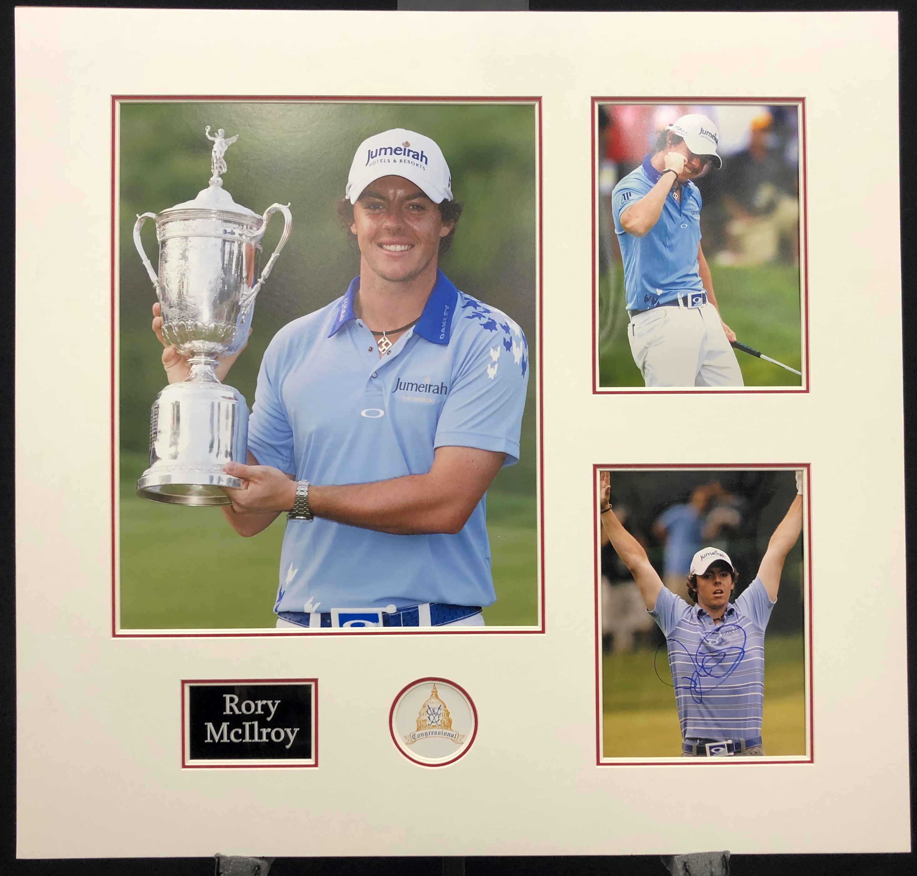 Rory Mcilroy Original Signed Presentation