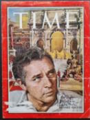 Richard Burton Rare Signed Time Magazine Cover