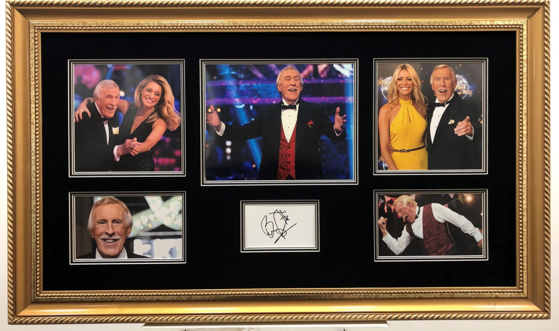 Bruce Forsyth Original Signature Presentation