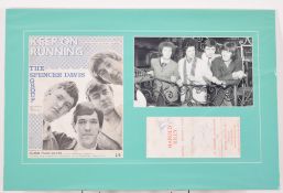 The Spencer Davis Group Original Signature Presentation