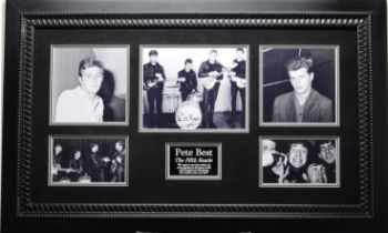 Pete Best Original Signature Presentation