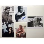 John Travolta, Robert De Niro, Clint Eastwood, Richard Gere & David Carradine Original Signatures